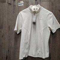 SS Show Shirt, 1/4 Zip Up *gc, older
