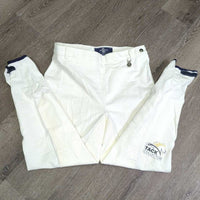 Full Seat Side Zip Breeches *vgc, mnr stains, seam puckers, older
