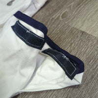 Full Seat Side Zip Breeches *vgc, mnr stains, seam puckers, older
