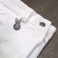 Full Seat Side Zip Breeches *vgc, mnr stains, seam puckers, older

