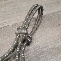 Stiff Nylon Rope Halter *gc/fair, crusty, faded, dirty, snags, rubs
