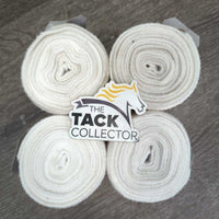 4 Fleece Polos *vgc, clean, mnr dirt, stains, rubs & clumpy
