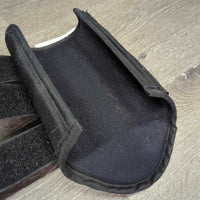 Memory Foam Closed Boots, velcro *vgc, clean, mnr hair, dirt?stain, edge rubs, hairy velcro
