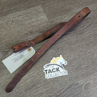 Western Leather Strap *fair, v.stiff, cracked, dry, x.holes, faded
