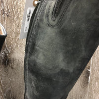 Pr Field boots, zips *gc, dirt, rubs, marks, older, replaced zip
