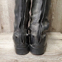 Pr Field boots, zips *gc, dirt, rubs, marks, older, replaced zip
