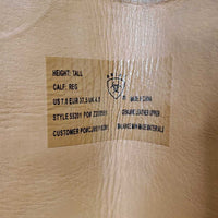 Pr Field boots, zips *gc, dirt, rubs, marks, older, replaced zip