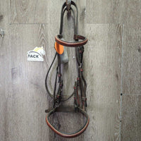 Rsd Bridle *gc, dirty, stiff, rubs, gunk, creases, scraped edges, stains, dry, dents
