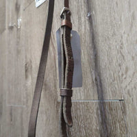 Rsd/Padded Noseband, Dy'on Flash Strap, Slide on Attachment *gc, clean, rubs, creases, faded, stiff, bent, dry, scrapes
