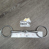 Thin Loose Ring Snaffle Bit *gc, stains, residue, scratches, rubs, scuffs, clean
