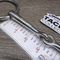 Thin Loose Ring Snaffle Bit *gc, stains, residue, scratches, rubs, scuffs, clean

