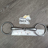 Thick Hollow Mouth Loose Ring Bit *gc, dirty, scuffs, stains, rubs & scratches
