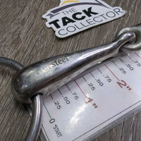 Thick Hollow Mouth Loose Ring Bit *gc, dirty, scuffs, stains, rubs & scratches
