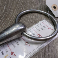 Thick Hollow Mouth Loose Ring Bit *gc, dirty, scuffs, stains, rubs & scratches
