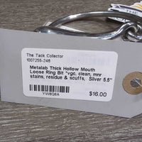 Thick Hollow Mouth Loose Ring Bit *vgc, clean, mnr stains, residue & scuffs
