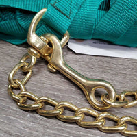 Thin Nylon Lunge Line, 25" Nose Chain, Loop Handle *xc/like new, clean, mnr dings & scratches
