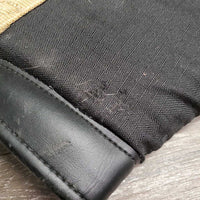 Tall Front & Hind Shipping Boots *vgc, clean & mnr dirt/pooey, stains, rubs, hair & slice
