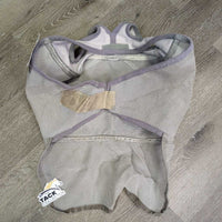 Hvy Mesh Fly Mask, Nose *vgc/gc, clean, hairy, rubs, clumpy, stains, pills, unstitched edge, snags
