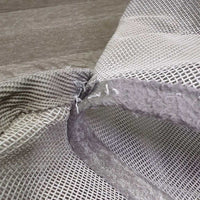 Hvy Mesh Fly Mask, Nose *vgc/gc, clean, hairy, rubs, clumpy, stains, pills, unstitched edge, snags

