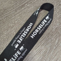 "Horselife" Wide Lanyard, snap *xc
