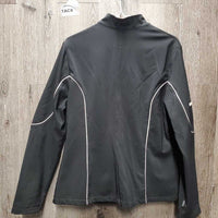 Soft Shell Fleece Lined Jacket, zipper *xc, mnr hair, older
