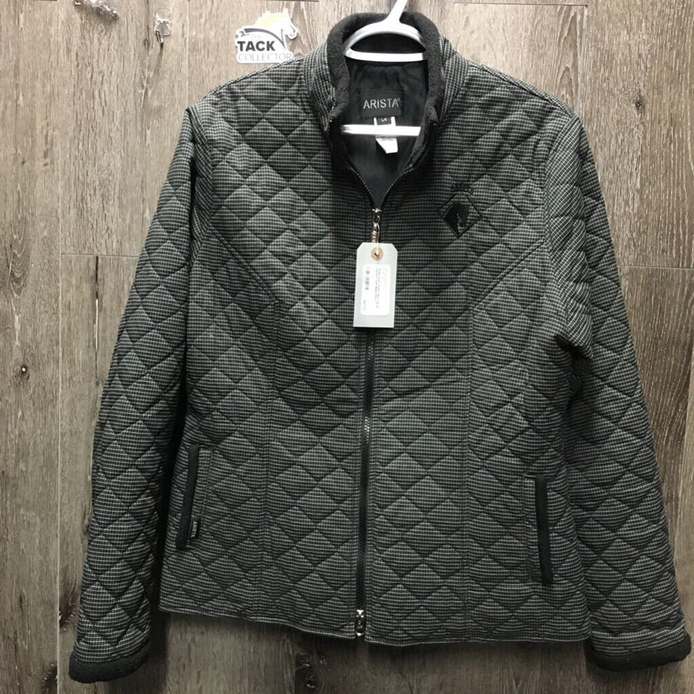 Quilt Jacket, zips *vgc/gc, puckers, older