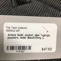 Quilt Jacket, zips *vgc/gc, puckers, older