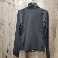 Stretchy Jacket, zipper *vgc, mnr hair, rubs & linty, older