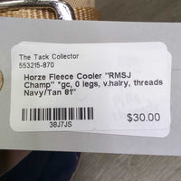 Fleece Cooler "RMSJ Champ" *gc, 0 legs, v.hairy, threads
