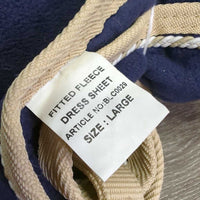 Fleece Cooler, Piping "Bow Valley Classic", 2 legs, tail *vgc, clean, dusty, hairy, older, clumpy
