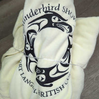 Fleece Show Cooler "Thunderbird Show Park", tail *vgc, mnr hair

