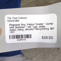 Hvy Velour Cooler "Jump Into Summer", tail *vgc, older, clean, hairy, shrunk?

