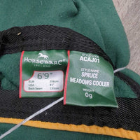 Fleece Cooler "Spruce Meadows Champ" *vgc, clean, v. pilly, mnr hair
