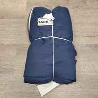 Cotton Stable Sheet, "Linde Equestrian", tail *vgc, mnr hair, dirt, repairs, rubs, faded
