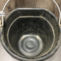 Flat Back Bucket, handle *gc, dirty/dusty, scuffed, chews
