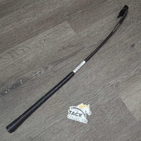 Hvy Thick Riding Crop - Whip, Rubber Handle *gc, v.bent, folded flapper
