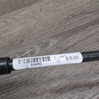 Hvy Thick Riding Crop - Whip, Rubber Handle *gc, v.bent, folded flapper
