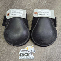 Hind Boots, velcro *gc, clean, faded, hairy velcro, threads, scrapes, hair, rubs & pills
