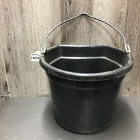 Flat Back Bucket, handle *vgc, dirt, scuffed, chews

