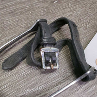 Pr Rowel Spurs, Dy'on Leather Spur Sstraps *vgc, clean, rubs, scratches

