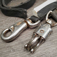 1 ONLY Adjustable Thick Nylon Cross Tie *fair, rubs, rust, snags, chewed, loose snaps
