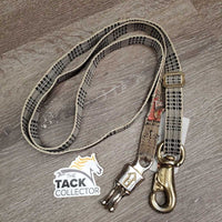 1 ONLY Nylon Cross Tie *gc, chewed, stains, thin spots, unstitched tag
