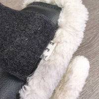 Closed Boots, Fleece Lined, Velcro *gc, clean, stains, clumpy, edge rubs, hairy velcro
