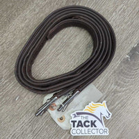 Soft Nylon Lined Stirrup Leathers *vgc/xc, clean, mnr dents & thread
