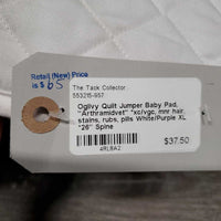 Quilt Jumper Baby Pad, "Arthramidvet" *xc/vgc, mnr hair, stains, rubs, pills
