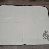 Thin Quilt Baby Pad "Overseas Horse Services" *new, package, threads
