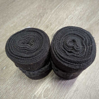 2 Thin Polo Wraps *gc/fair, clean, hairy, faded, snags, pills, edge frays
