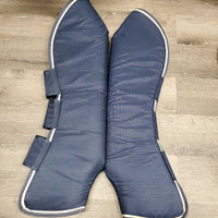 Tall Front & Hind Shipping Boots, Rambo Bag *vgc, clean, mnr edge frays, holey bag
