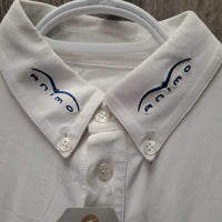 MENS SS Show Shirt, 1/3 Button up *vgc, mnr stains, older
