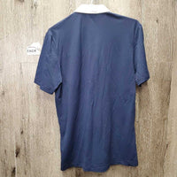 MENS SS Show Shirt, 1/3 Button up *vgc, inner collar rubs, older
